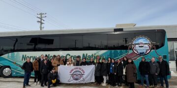 Community Driven Success: NHCN Welcomes New 56-Passenger Bus